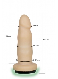 Телесная насадка Harness - 13,3 см. - LOVETOY (А-Полимер) - купить с доставкой в Златоусте