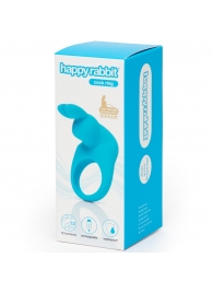 Голубое эрекционное виброкольцо Happy Rabbit Rechargeable Rabbit Cock Ring - Happy Rabbit - в Златоусте купить с доставкой