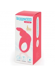 Розовое эрекционное виброкольцо Happy Rabbit Rechargeable Rabbit Cock Ring - Happy Rabbit - в Златоусте купить с доставкой