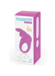 Фиолетовое эрекционное виброкольцо Happy Rabbit Rechargeable Rabbit Cock Ring - Happy Rabbit - в Златоусте купить с доставкой