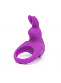 Фиолетовое эрекционное виброкольцо Happy Rabbit Rechargeable Rabbit Cock Ring - Happy Rabbit - в Златоусте купить с доставкой