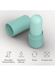Мятный двусторонний мастурбатор Arcwave Ghost Pocket Stroker - Arcwave - в Златоусте купить с доставкой