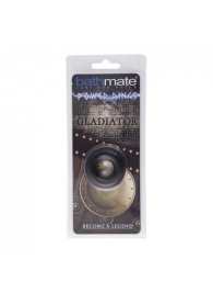 Чёрное эрекционное кольцо Gladiator - Bathmate - в Златоусте купить с доставкой