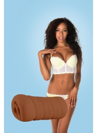 Коричневый мастурбатор-вагина BRIANNA - Dream Toys - в Златоусте купить с доставкой