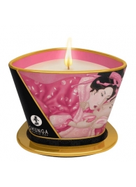 Массажная свеча Rose Petals с ароматом розы - 170 мл. - Shunga - купить с доставкой в Златоусте