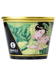 Массажная свеча Exotic Green Tea с ароматом зелёного чая - 170 мл. - Shunga - купить с доставкой в Златоусте