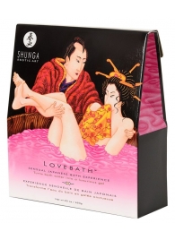 Соль для ванны Lovebath Dragon Fruit, превращающая воду в гель - 650 гр. - Shunga - купить с доставкой в Златоусте