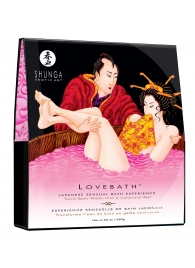 Соль для ванны Lovebath Dragon Fruit, превращающая воду в гель - 650 гр. - Shunga - купить с доставкой в Златоусте