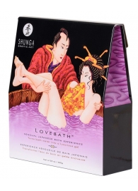 Соль для ванны Lovebath Sensual lotus, превращающая воду в гель - 650 гр. - Shunga - купить с доставкой в Златоусте
