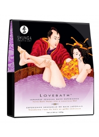 Соль для ванны Lovebath Sensual lotus, превращающая воду в гель - 650 гр. - Shunga - купить с доставкой в Златоусте