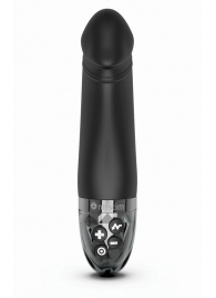 Черный вибратор с электростимуляцией Real Deal Neal - 16,5 см. - MyStim - купить с доставкой в Златоусте
