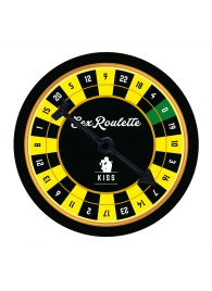 Настольная игра-рулетка Sex Roulette Kiss - Tease&Please - купить с доставкой в Златоусте