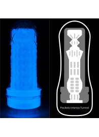 Светящийся в темноте мастурбатор Lumino Play Masturbator Pocketed - Lovetoy - в Златоусте купить с доставкой