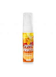 Интимный гель на водной основе Tutti-Frutti  Ванильный пудинг  - 30 гр. - Биоритм - купить с доставкой в Златоусте