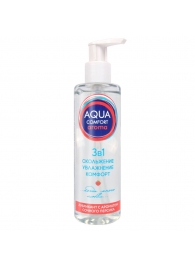 Гель-лубрикант на водной основе Aqua Comfort Aroma с ароматом персика - 195 гр. - Биоритм - купить с доставкой в Златоусте