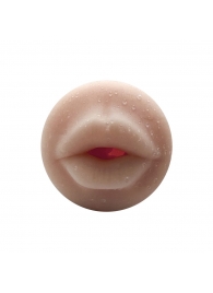 Телесный мастурбатор-ротик Oral Mini Masturbator - Adrien Lastic - в Златоусте купить с доставкой