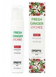 Возбуждающий гель Fresh Ginger Lychee Arousal Gel - 15 мл. - Exsens - купить с доставкой в Златоусте