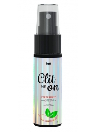 Клиторальный возбуждающий спрей Clit Me On Peppermint - 12 мл. - INTT - купить с доставкой в Златоусте