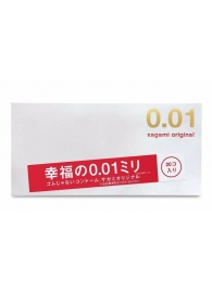 Ультратонкие презервативы Sagami Original 0.01 - 20 шт. - Sagami - купить с доставкой в Златоусте