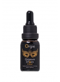 Возбуждающий гель для клитора ORGIE Orgasm Drops Vibe - 15 мл. - ORGIE - купить с доставкой в Златоусте