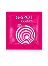 Стимулирующий интимный крем для женщин Cosmo G-spot - 2 гр. - Биоритм - купить с доставкой в Златоусте