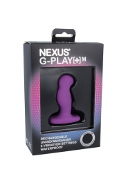 Фиолетовая вибровтулка Nexus G-Play+ M - Nexus Range - в Златоусте купить с доставкой