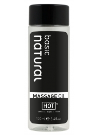 Массажное масло для тела Natural Basic - 100 мл. - HOT - купить с доставкой в Златоусте