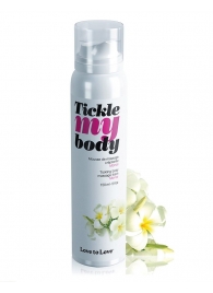 Массажная хрустящая пенка Tickle My Body Monoi с ароматом моной - 150 мл. - Love to Love - купить с доставкой в Златоусте