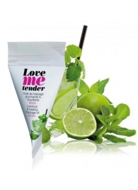 Съедобное согревающее массажное масло Love Me Tender Mojito с ароматом мохито - 10 мл. - Love to Love - купить с доставкой в Златоусте