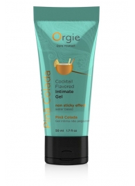 Съедобный интимный гель Orgie Lube Tube Cocktail Pina Colada - 50 мл. - ORGIE - купить с доставкой в Златоусте