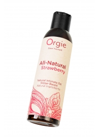 Интимный гель на водной основе All-Natural Strawberry с ароматом клубники - 150 мл. - ORGIE - купить с доставкой в Златоусте