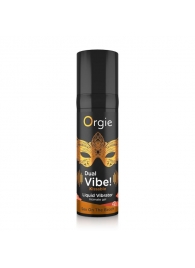 Съедобный гель Dual Vibe Sex On The Beach с эффектом вибрации и вкусом коктейля «секс на пляже» - 15 мл. - ORGIE - купить с доставкой в Златоусте