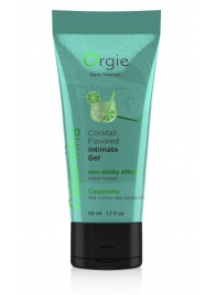 Съедобный интимный гель Orgie Lube Tube Cocktail Caipirinha - 50 мл. - ORGIE - купить с доставкой в Златоусте