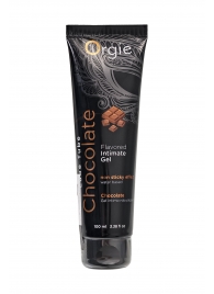 Интимный гель на водной основе Lube Tube Chocolate с шоколадным вкусом - 100 мл. - ORGIE - купить с доставкой в Златоусте