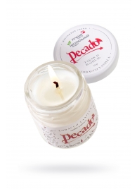 Массажная свеча Tobacco Vanilla - 35 мл. - Pecado - купить с доставкой в Златоусте