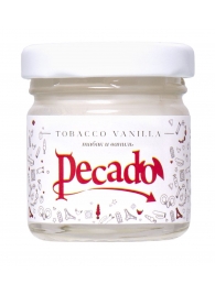 Массажная свеча Tobacco Vanilla - 35 мл. - Pecado - купить с доставкой в Златоусте