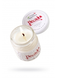 Массажная свеча Brandy   Pear - 35 мл. - Pecado - купить с доставкой в Златоусте