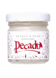 Массажная свеча Brandy   Pear - 35 мл. - Pecado - купить с доставкой в Златоусте