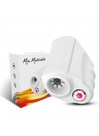 Белый вибромастурбатор Mini Masturbator - Silicone Toys - в Златоусте купить с доставкой