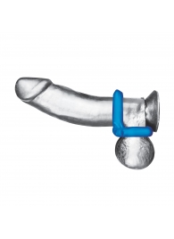 Комплект из 2 эрекционных колец-восьмерок 2-Pack Duo Cock And Ball Stamina Enhancement Ring - BlueLine - в Златоусте купить с доставкой