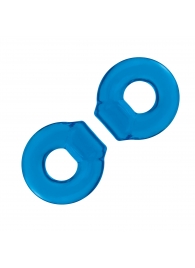 Комплект из двух колец для пениса 2-Pack Ultra-Stretch Stamina Endurance Ring - BlueLine - в Златоусте купить с доставкой