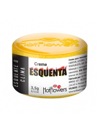 Возбуждающий крем Esquenta с разогревающим эффектом - 3,5 гр. - HotFlowers - купить с доставкой в Златоусте