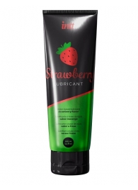 Смазка на водной основе с ароматом клубники Strawberry Lubricant - 100 мл. - INTT - купить с доставкой в Златоусте