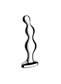Стальной анальный фаллоимитатор для простаты Stainless Steel Anal Beads - 13 см. - b-Vibe - в Златоусте купить с доставкой