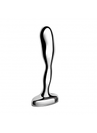 Стальной стимулятор простаты Stainless Steel Prostate Plug - 11,5 см. - b-Vibe - в Златоусте купить с доставкой