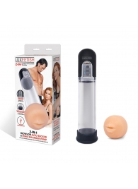 Автоматическая вакуумная помпа-мастурбатор Blowjob Auto Sucker Penis Enlarger Pump - Lux Fetish - в Златоусте купить с доставкой