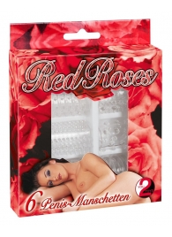 Набор из 6 насадок с шипиками Red Roses - Orion - в Златоусте купить с доставкой