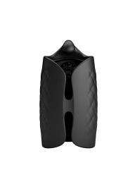 Черный мастурбатор с вибростимуляцией головки Black Glans Trainer - Baile - в Златоусте купить с доставкой