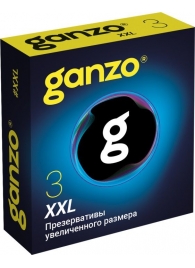 Презервативы увеличенного размера Ganzo XXL - 3 шт. - Ganzo - купить с доставкой в Златоусте
