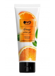 Лубрикант на водной основе OYO Aroma Gel Orange с ароматом апельсина - 75 мл. - OYO - купить с доставкой в Златоусте